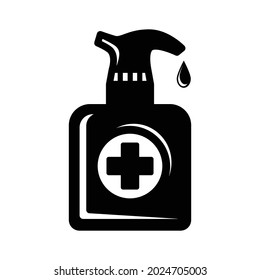 Liquid Soap Icon Vector Sign And Symbols.
