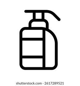 Liquid Soap Icon Vector Symbol Design Illustration