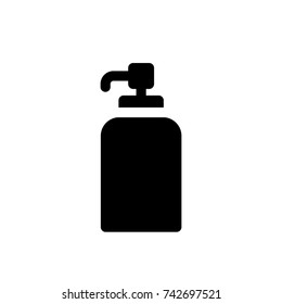 Liquid soap, Liquid icon vector, in trendy flat style isolated on white background. Liquid icon image, Liquid icon illustration