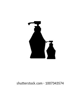 liquid soap icon.black design icon