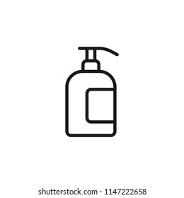 Liquid Soap Line Icon