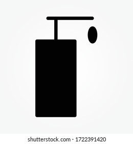 Liquid soap symbol icon vector illustration