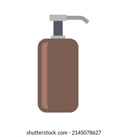 Liquid soap vector cartoon illustration isolated on a white background.