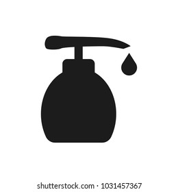 liquid soap vector icon