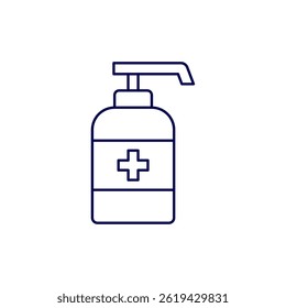 liquid soap vector icon illustration isolated on white background
