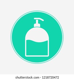 Liquid soap vector icon sign symbol