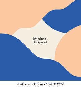 Liquid style background design. Abstract fluid background. Minimal background. Vector illustration.