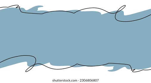 Liquid style blue-gray background illustration for food and makeup product advertisements 