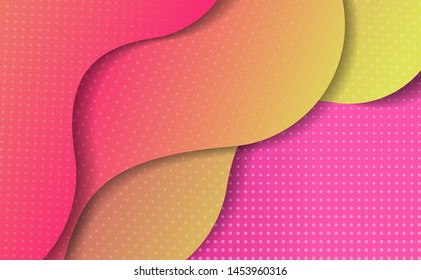 Liquid sweet color background vector