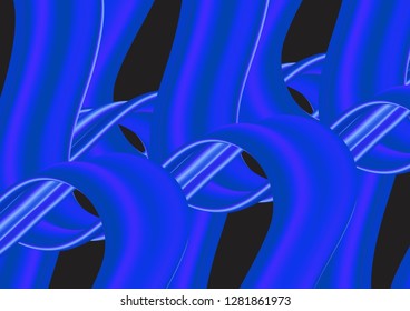 Liquid swirl blur wave background, color flow concept, vector illustration