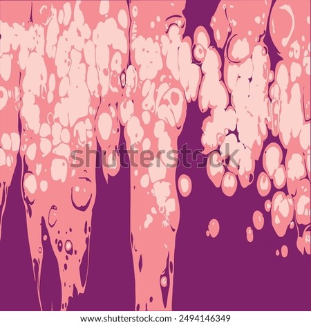 liquid texture background with contrast colors