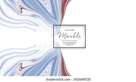 Liquid texture set. Trendy oil, marble or colored ink stains backgrounds vector