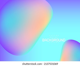 liquid theme with curve on gradient violet and blue background can be use for decoration poster website template tecnology presentation packaging  screen saver vector eps.