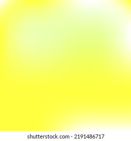Liquid Trendy Fashion White Gradient Backdrop. Neon Vector Lemon Watercolor Blurry Background. Color Vivid Spotlight Vibrant Gradient Mesh. Smooth Multicolor Bright Light Yellow Smooth Surface.