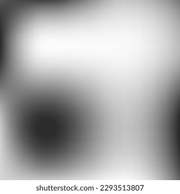 Textura Desenfocada Del Vector Mínimo De Tendencia Líquida. Malla digital de gradiente gris oscuro monocromo. Fondo difuso metálico de aluminio vacío. Fondo de degradado blanco suave color de agua plateado.