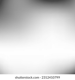Liquid Trendy Silver Vector Blurred Texture. Dark Digital Monochrome White Blurry Wallpaper. Aluminium Black Watercolor Metallic Gradient Mesh. Empty Minimal Grey Smooth Gradient Backdrop.