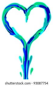 Liquid unusual heart