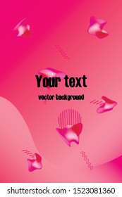 Liquid vector colorful shapes. Abstract vector background. Liquid ink art design