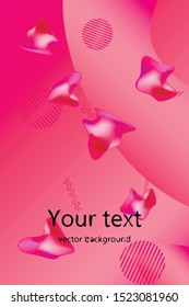 Liquid vector colorful shapes. Abstract vector background. Liquid ink art design