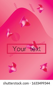 Liquid vector colorful shapes. Abstract vector background. Liquid ink art design