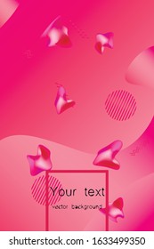 Liquid vector colorful shapes. Abstract vector background. Liquid ink art design