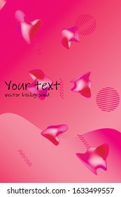 Liquid vector colorful shapes. Abstract vector background. Liquid ink art design