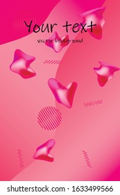 Liquid vector colorful shapes. Abstract vector background. Liquid ink art design