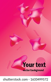 Liquid vector colorful shapes. Abstract vector background. Liquid ink art design