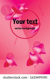 Liquid vector colorful shapes. Abstract vector background. Liquid ink art design