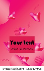 Liquid vector colorful shapes. Abstract vector background. Liquid ink art design