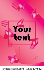Liquid vector colorful shapes. Abstract vector background. Liquid ink art design
