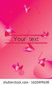 Liquid vector colorful shapes. Abstract vector background. Liquid ink art design