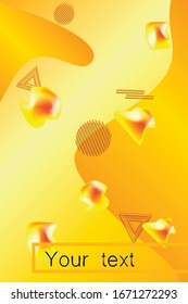 Liquid vector colorful shapes. Abstract vector background. Liquid ink art design