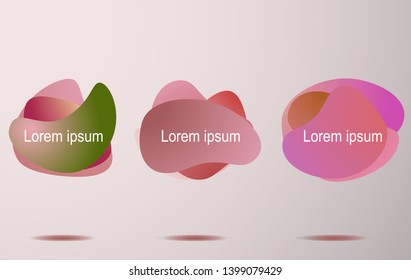 Liquid Vector design, Poster and Flyers Illustration