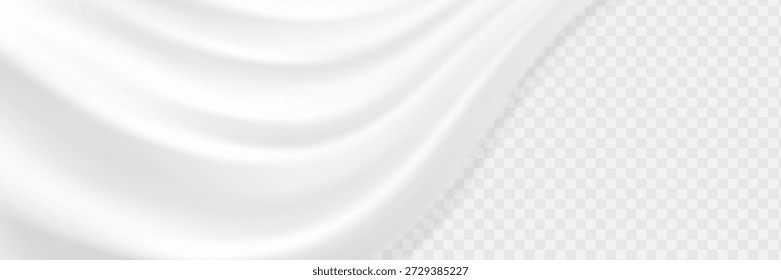 Liquid vector dripping ice cream texture. Glossy sugary flow drip, melting creamy surface.