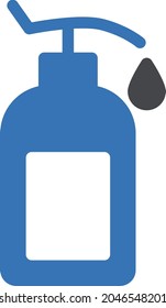 icono de color de glifo vectorial líquido