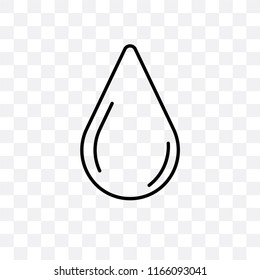 Liquid vector icon isolated on transparent background, Liquid logo concept