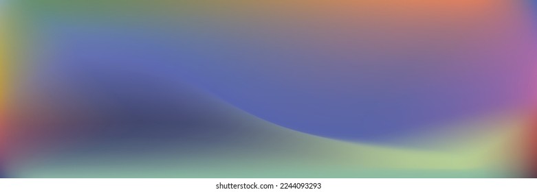 Liquid Vibrant Curve Light Pastel Blurry Texture. Dynamic Bright Water Sky Flow Background. Smooth Blurry Vivid Cloud Multicolor Gradient Mesh. Wavy Ocean Color Fluid Soft Gradient Backdrop.