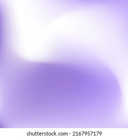 Liquid Vibrant Trendy Pastel Gradient Backdrop. Fashion Dynamic Purple White Wallpaper. Curve Fluid Lavender Color Design Picture. Spotlight Cold Violet Watercolor Paint Swirl Gradient Mesh.