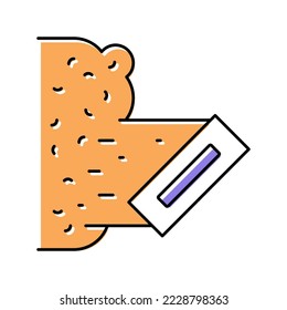 liquid wallpaper color icon vector. liquid wallpaper sign. isolated symbol illustration