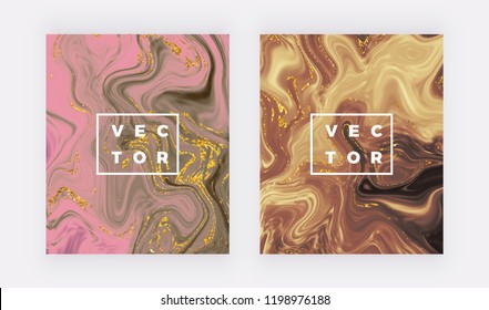 Liquid watercolor marble texture. Swirls ink, ripples design background. Trendy fluid template for celebration, flyer, placard, party, social media, invitation, birthday, wedding, banner, poster
