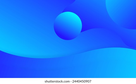 Fondo de onda líquida con fondo de color azul. Formas onduladas fluidas. para empresas corporativas, folleto, folleto, papel tapiz, banner, presentación
