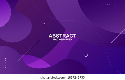 Liquid wave background with purple color background. Eps10 vector