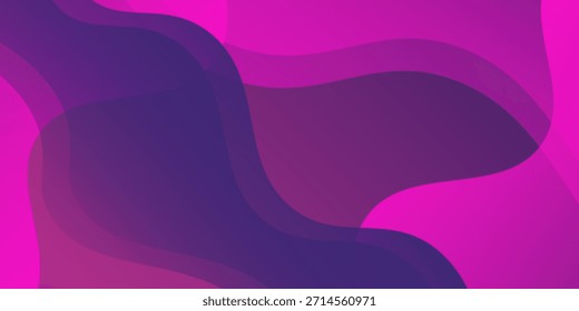 Liquid wave background with purple color background. screen, line, presentation modern