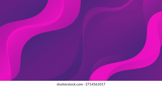 Fondo de onda líquida con fondo de color púrpura. pantalla, línea, presentación arte simple neutral moderno