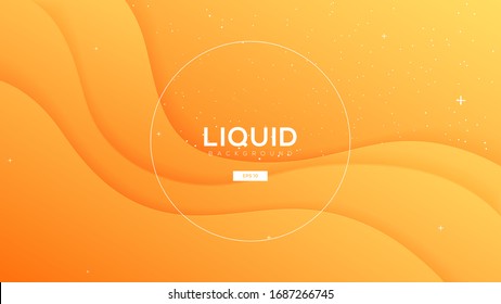 Liquid wave background with soft color background. Eps 10