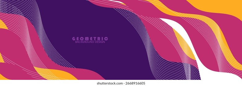 Liquid wave background with soft color background. Modern abstract liquid textured geometric elements. suit for bussines comntens banners