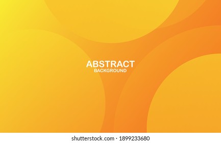 Liquid wave background with yellow color background. Eps10 vector