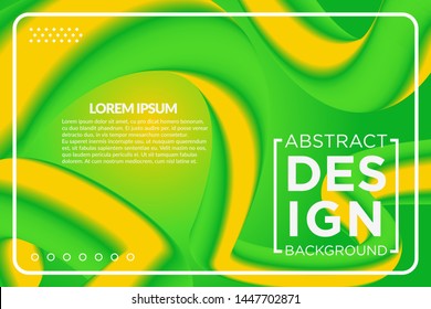 Liquid Wave Creative Modern 3d Flow Brazil Background