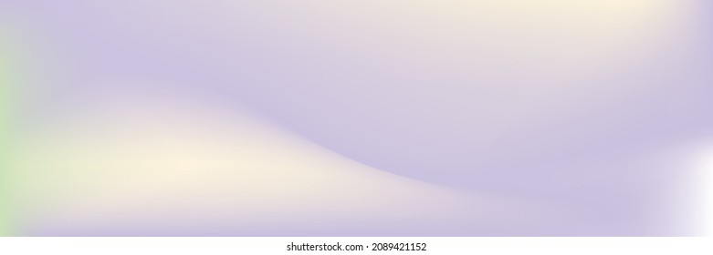 Tejido De Lavanda Aguda Liquida Y Nublada De Color Violeta Suave. Fondo de degradado verde gris de curva blanca pastel. Papel de fondo del cielo del fluido del agua de la luz del clima gris. Malla de degradado azul mint. de flujo púrpura borrosa.